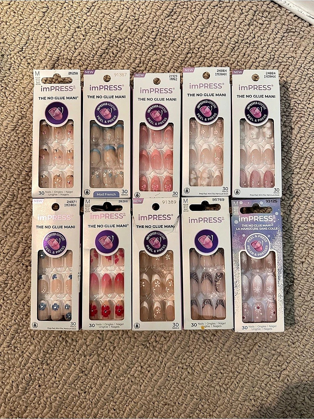 Assorted imPRESS Press-On Nails